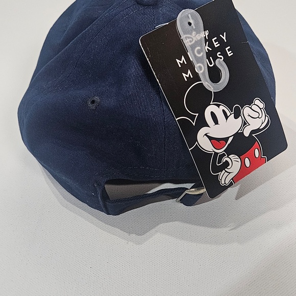 Disney Mickey Mouse Hat Cap Strap Back Embroidered Cartoon Mens One Size - Picture 3 of 6